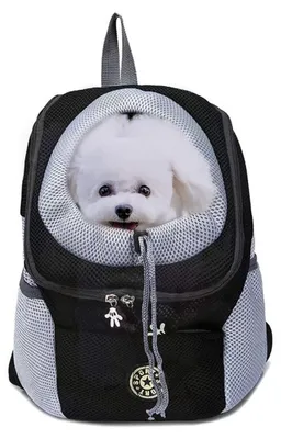 Haustierrucksack für kleine Hunde & Katzen, atmungsaktiv, wasserdicht