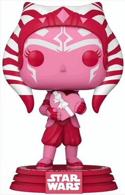 Obrázek produktu pro Star Wars Valentines POP! Star Wars vinylová figurka Ahsoka 9 cm