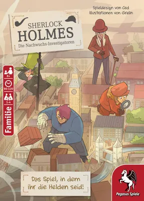 Produktbild von Sherlock Holmes - Die Nachwuchs-Investigatoren (Krimi-Comic-Spiel)