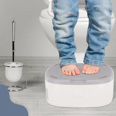 Productafbeelding van Wit 3-in-1 potje met toiletbril voor kinderen van 1–6 jaar