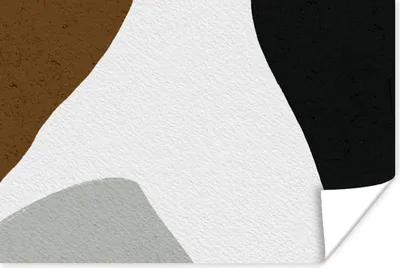 Produktbild von MuchoWow® Poster Minimalismus - Gestaltung - Formulare 60x40 cm - Schlafzimmerdekoration