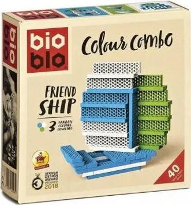 Produktbild von PIA640262 - Bioblo: Colour Combo, Friend Ship - Figurenspiel, für 1+ Spieler, ab 3 Jahren