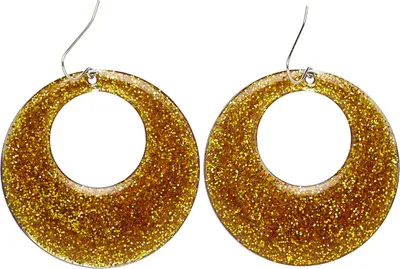 Image de "Boucles D'oreilles En Or Scintillant"
