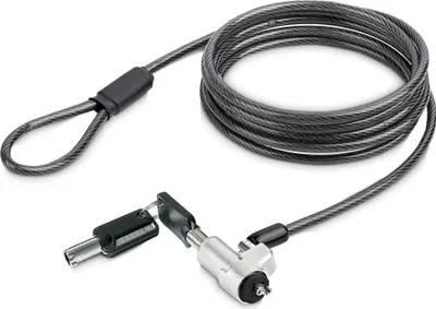 Immagine prodotto di StarTech.com NBLWK-LAPTOP-LOCK cavo di sicurezza Nero, Argento 2 m