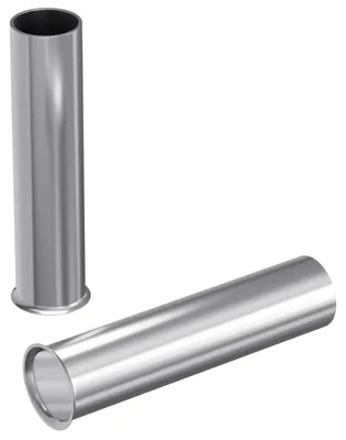Aderendhülsen 4 mm², 100 Stück, 12 mm, unisoliert, verzinnt