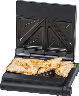 Image de STEBA Appareil à croque-monsieur SG55 1100Watt noir