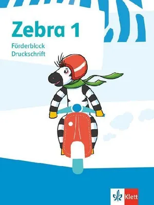 Produktbild von Zebra 1. Förderblock in Druckschrift Klasse 1