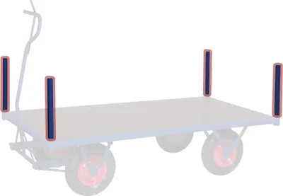 Produktbild von Kongamek Eckpfosten als Zubehör für Schwerlastwagen