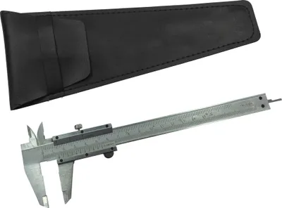 Produktbild von Dönges Präzisions-Schieblehre, Meßbereich 150 mm, mit Feststellschraube