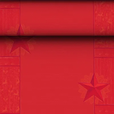 Produktbild von Papstar 88167, Rechteckig, Rot, Papier, 400 mm, 24000 mm, 1 Stück(e)