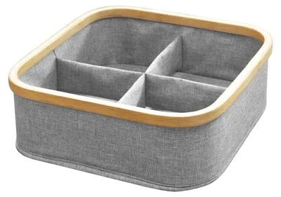 Image de CALICOSY - Panier cadre bambou 4 compartiments