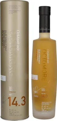 Produktbild von Bruichladdich Octomore 14.3 + Box 700ml 61,4% Vol.