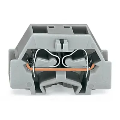 Immagine prodotto di 50 Pezzi Morsetto a 4 conduttori 2x0,08-2,5qmm grigio - Morsetto 1-p 261-331