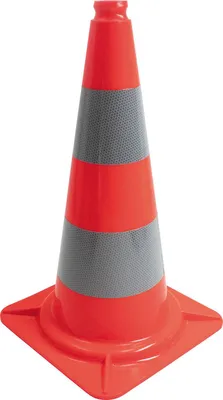 Produktbild von Dönges Verkehrsleitkegel teilreflektierend, 500 mm (Leitkegel)