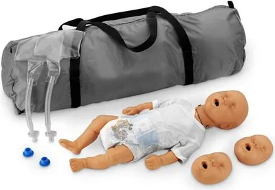 Produktbild von Wiederbelebungspuppe Neugeborenes, Übungspuppe Wiederbelebung, Notfall Simulator