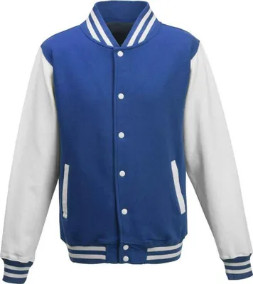 Produktbild von Awdis Uni College-Jacke PC2083 (L) (Königsblau/Weiß)