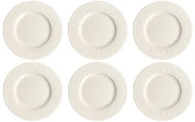 Produktbild von Villeroy & Boch Cellini 6er Set Speiseteller 27 cm weiß Porzellan