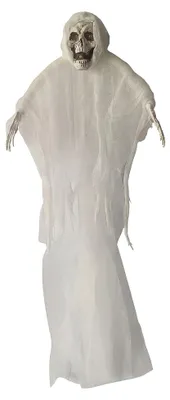 Productafbeelding van Clayre & Eef Halloween-decoratie, wit, kunststof
