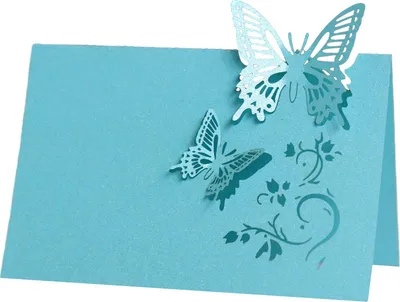 Image de 50PCS Cartes de Table Papillon 3D, Cartes de Table Papillon 3D Cartes de Table Nom Elégant Pour Décoration de Table Réception Party