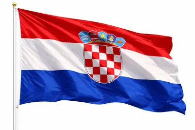 Produktbild von Kroatien Flagge 90x150 cm – WM 2026 Fahne Fanartikel aus strapazierfähigem Polyester mit Metallösen