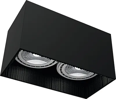 Produktbild von Deckenlampe Küche Schwarz GU10 Aluminium Deckenleuchte