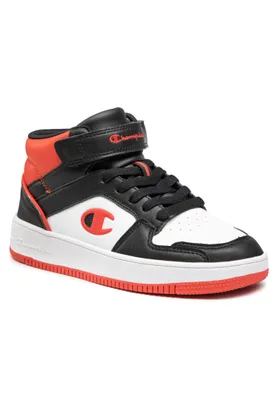 Image de Champion RD 2.0 MID B GS, basket pour enfant, modèle S32413-CHA-KK003, couleur : noir/blanc/rouge, pointure : 40 EU
