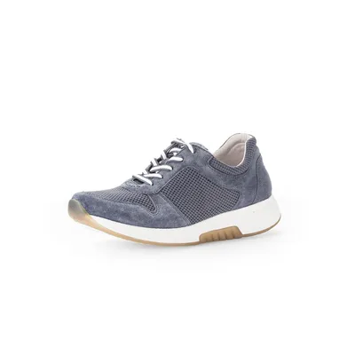 Produktbild von Gabor ROLLINGSOFT Damenschuhe - bequeme Schnür- Halbschuhe blau Freizeit NEU