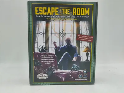 Produktbild von Thinkfun Familienspiel Logikspiel Escape the Room Geheimnis Dr. Gravely 76310