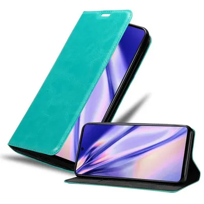 Immagine prodotto di Cadorabo cover per Samsung Galaxy A72 4G / 5G cover protettiva in turchese custodia per cellulare cover chiusura magnetica