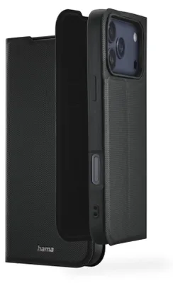 Produktbild von Hama Handytasche Daily Protect, Apple iPhone 17 Pro Max, Schwarz