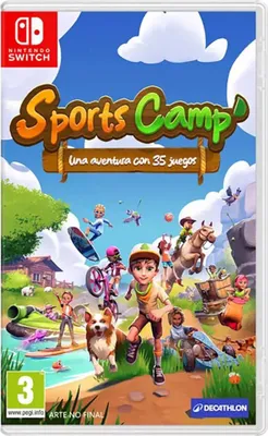 Immagine prodotto di Nintendo Games Switch Sports Camp Una Aventura Con 35 Juegos Multicolore Multicolore Taglia Unica