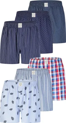 Produktbild von MG-1 Jungen Boxer Classics 6-Pack mehrfarbig - Größe 164