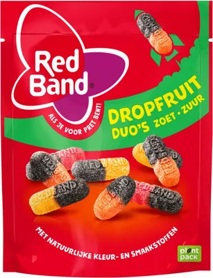 Zdjęcie produktu dla Red Band Magic – duety owocowo-lukrecjowe na słodko-kwaśno, torebki (10 x 235 g)
