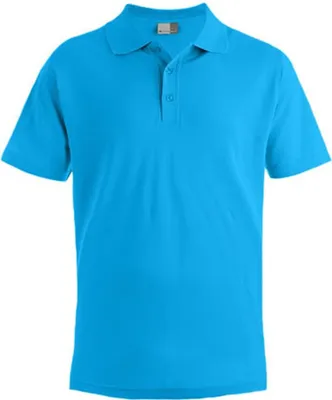 Produktbild von Superior Poloshirt Plus Size Herren, Türkis, 4XL