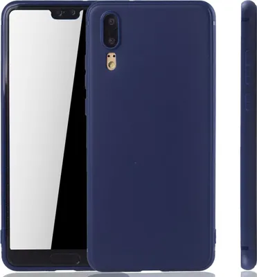 Zdjęcie produktu dla Etui ochronne na telefon komórkowy Huawei P20 pokrowiec na telefon pokrowiec na telefon pokrowiec na telefon zderzak niebieski