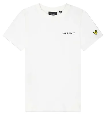 Produktbild von Lyle & Scott - T-Shirt für Kinder, Rundhalsausschnitt GT26597 (170-176) (Weiß)