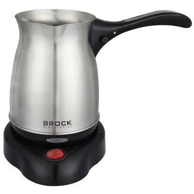 Produktbild von Brock ECP 105, 500 W, 0,5 l, Mokka, Espresso, Edelstahl, Türkische Kaffeemaschine