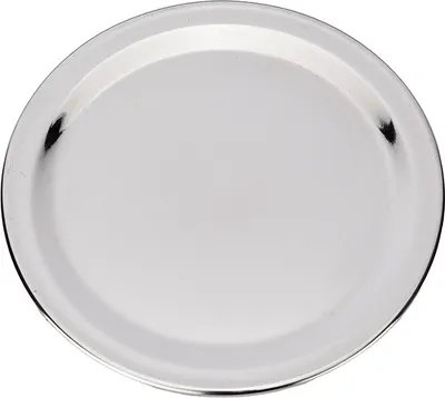 Produktbild von Edelstahlplättchen 9cm – Hitzebeständige Unterlage für Weihrauchbrenner