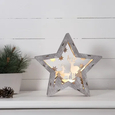 Zdjęcie produktu dla Star Trading Fauna, Lekka ozdoba, Brązowy, IP20, 10 szt., LED, 0,3 W