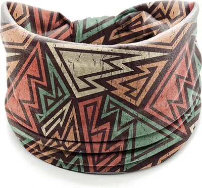 Produktbild von Breites, schweißabsorbierendes Sport-Stirnband, schnelltrocknend, dehnbar, für Damen, Bohemia-Stil, Karomuster, Yoga-Kopftuch, Haar-Accessoires, Rosa