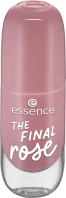 A bottle of nail polish against a white background.