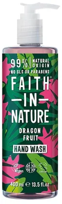 Produktbild von Faith In Nature, Drachenfrucht, reinigende, revitalisierende Flü ssigseife, fü r Hä nde, 400 ml