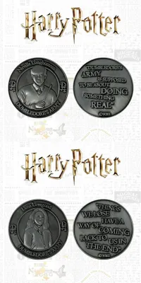 Produktbild von FaNaTtik Harry Potter Sammelmünzen Doppelpack Dumbledore's Army: Neville & Luna Limited Edition FNTK-THG-HP07