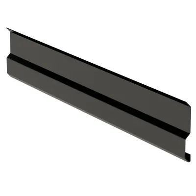 Immagine prodotto di Listello di copertura RŠ 100, 2 bm, Zinco verniciato, Nero RAL9005