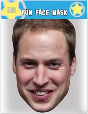 Produktbild von Prince William - Masken - Promi Maske Motiv 2