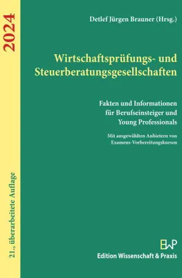 Produktbild von Wirtschaftsprüfungs- und Steuerberatungsgesellschaften 2024.