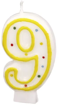 Image de Bougie d'anniversaire numéro 9 RIETHMÜLLER 550289