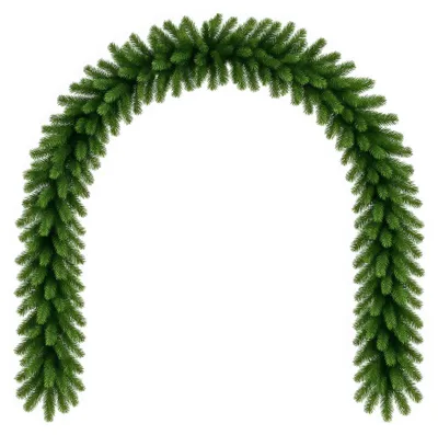 Image de Kiss/Me - Guirlande de Noël en PVC Vert 500 cm