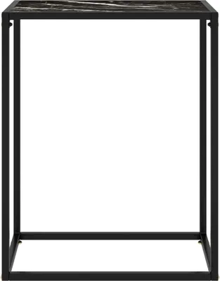 Produktbild von vidaXL Konsolentisch Schwarz 60x35x75 cm Hartglas