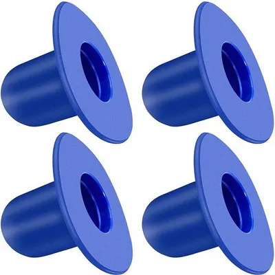 Immagine prodotto di Set di tappi per filtri da piscina, adatto per piscine Bestway e Intex (tappi per fondo e pareti), blu